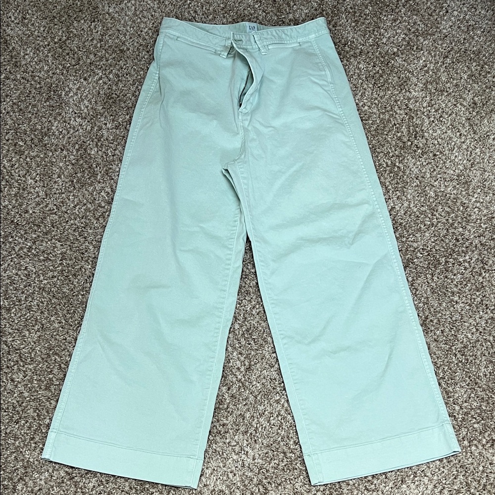 GAP Light Green Casual Pants